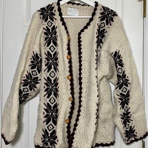 Vintage Wool Cardigan